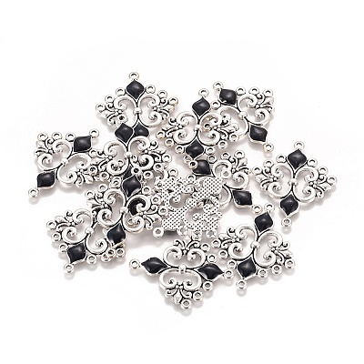 Alloy Enamel Chandelier Component Links LS-X-ENAM-EA9734Y-1-1