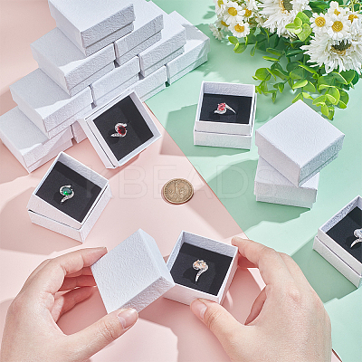 Texture Paper Jewelry Gift Boxes OBOX-NB0001-10A-01-1