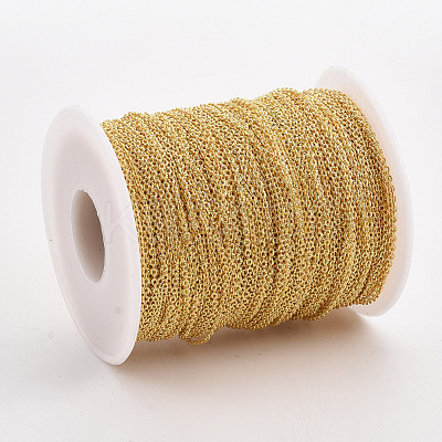Brass Cable Chains CHC-T007-04G-1
