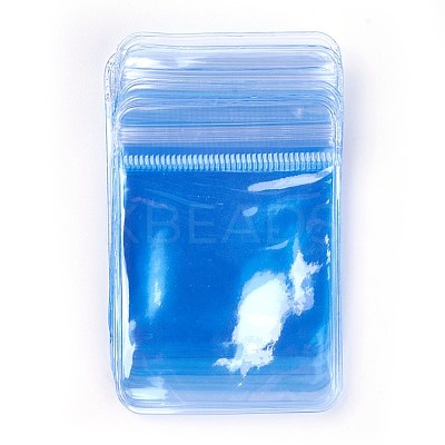 Rectangle PVC Resealable Packaging Bags OPP-R005-5x7-1
