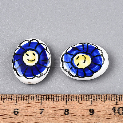 Handmade Porcelain Beads PORC-T134-14M-1
