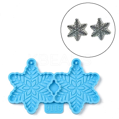 DIY Pendant Silicone Molds DIY-F142-02H-1