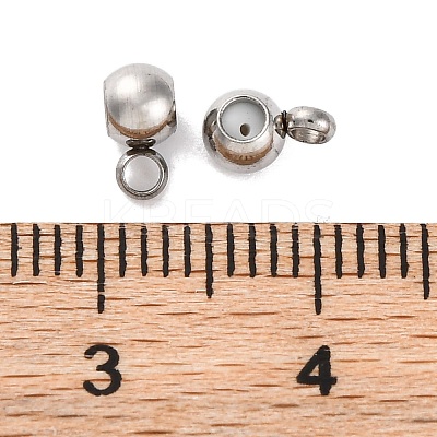 202 Stainless Steel Beads STAS-S151-02P-C-1