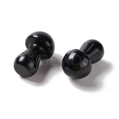 Natural Obsidian GuaSha Stone G-A205-25G-1