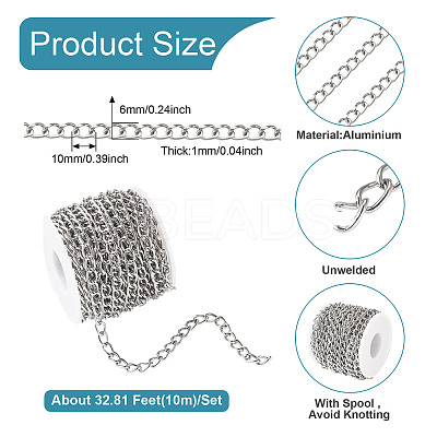 10M Oxidation Aluminum Curb Chains CHA-TA0001-27B-1
