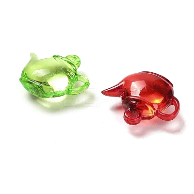 Transparent Acrylic Pendants OACR-Z016-18-1