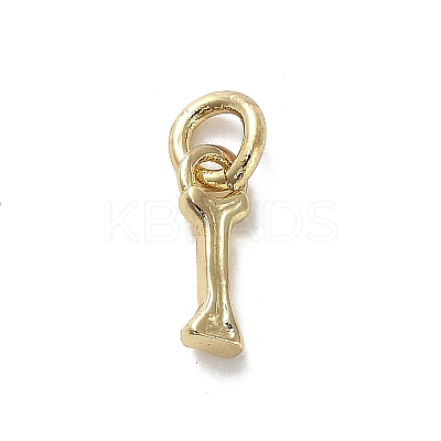Golden Brass Charms LS-KK-H493-01G-06-1
