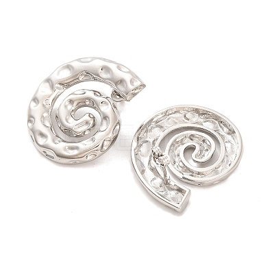 Brass Stud Earrings for Women EJEW-U015-13P-01-1