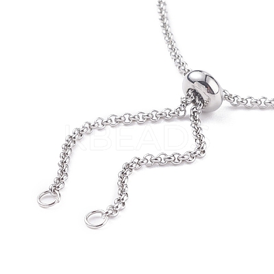 304 Stainless Steel Box Chains AJEW-JB01115-02-1