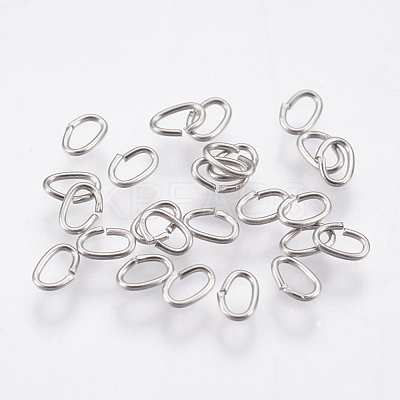 Tarnish Resistant 304 Stainless Steel Open Jump Rings STAS-P196-15-1