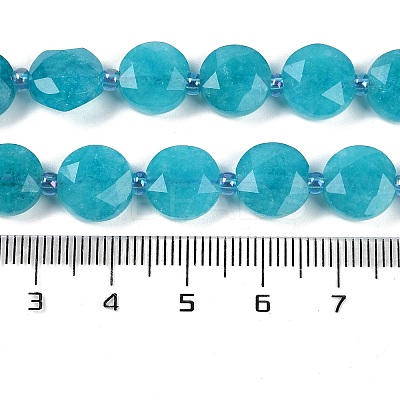 Natural Amazonite Dyed  Beads Strands G-C116-A23-01B-1