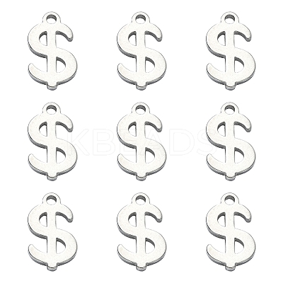 304 Stainless Steel Charms STAS-CJC0008-23P-1