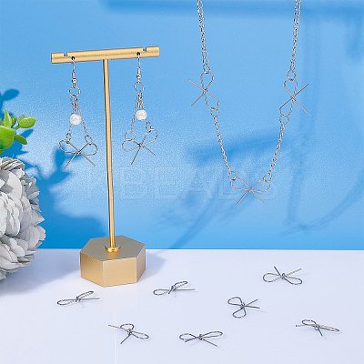 30Pcs 316 Stainless Steel Pendant STAS-DC0007-83-1