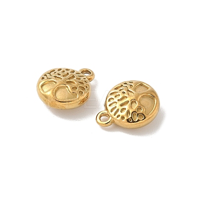 304 Stainless Steel Charms STAS-F320-02A-G-1