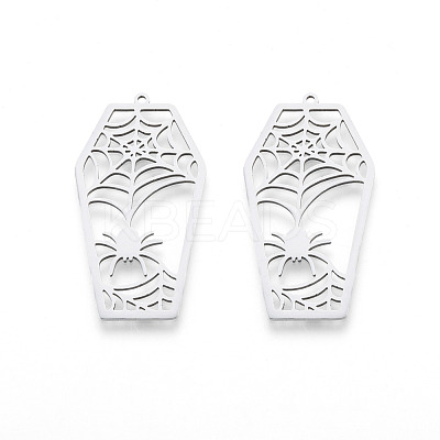 Non-Tarnish Halloween 201 Stainless Steel Pendants STAS-N090-LA979-1-1