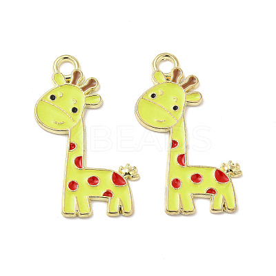 Alloy Enamel Pendants ENAM-B050-13G-01-1