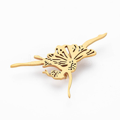 Dancer Brooch JEWB-N007-001G-FF-1