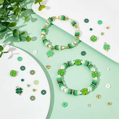 DIY Saint Patrick's Day Jewelry Making Finding Kit DIY-SC0023-84-1