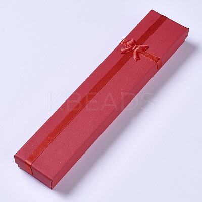 Cardboard Necklace Boxes LS-CBOX-WH0004-02A-1