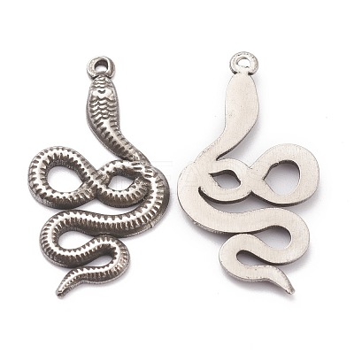 Non-Tarnish 304 Stainless Steel Pendants STAS-G244-08P-1