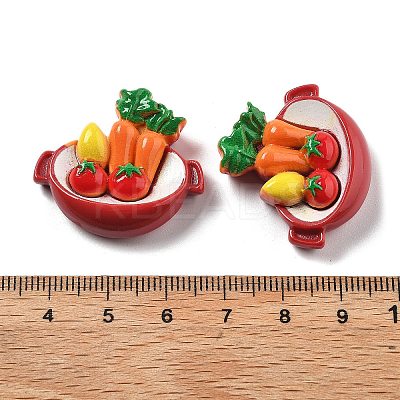 Cute Mini Food Series Resin Cabochons LS-CRES-I038-01B-1