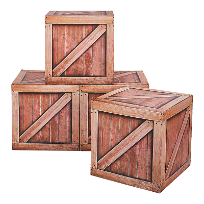 Paper Box for Party Decoration AJEW-WH0696-022A-1
