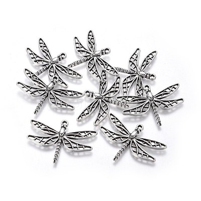 Tibetan Style Alloy Pendants X-TIBEP-A12-3725-AS-FF-1