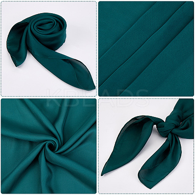 Imitated Silk Fabric Scarf for Women Girls AJEW-WH20006-114C-1