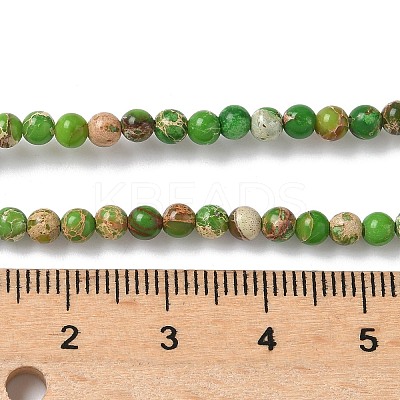 Dyed Natural Regalite/Imperial Jasper/Sea Sediment Jasper Beads Strands G-B124-C05-08-1