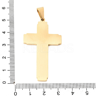 304 Stainless Steel Pendants STAS-P441-04G-1