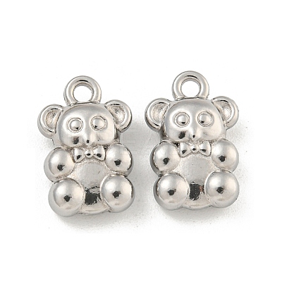 Non-Tarnish 304 Stainless Steel Charms STAS-I307-555P-1