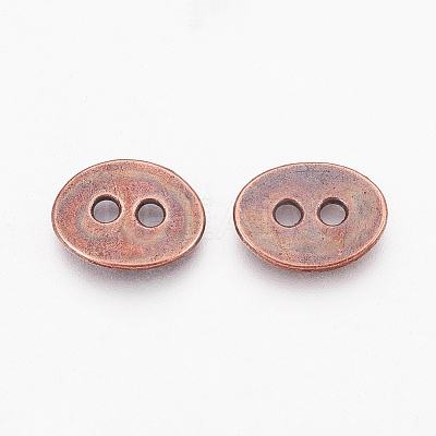 Tibetan Style Buttons TIBE-ZN48623-R-FF-1