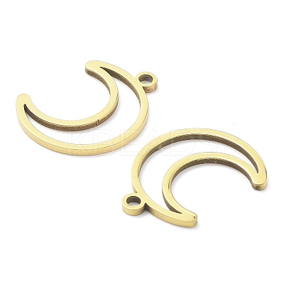 Ion Plating(IP) 316L Surgical Stainless Steel Pendants STAS-Q247-04G-1