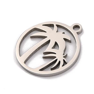 Non-Tarnish 201 Stainless Steel Pendants LS-STAS-U016-07P-1