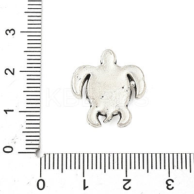 Tibetan Style Alloy Beads TIBEB-L008-02AS-1