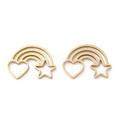 Ion Plating(IP) 304 Stainless Steel Cabochons STAS-Q333-26G-1