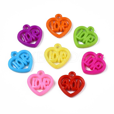 Acrylic Pendants OACR-S020-41-B01-1