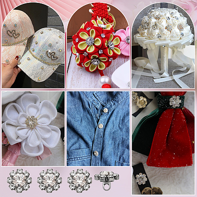 24Pcs 1-Hole Zinc Alloy Buttons FIND-PH0026-97-1