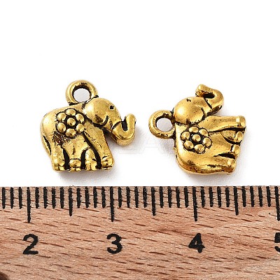 Tibetan Style Alloy Charms FIND-Q094-01AG-1