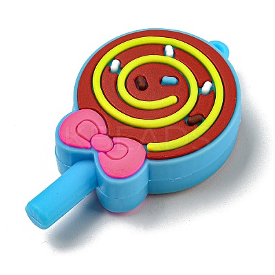Candy Shape PVC Pendants FIND-E045-01B-1