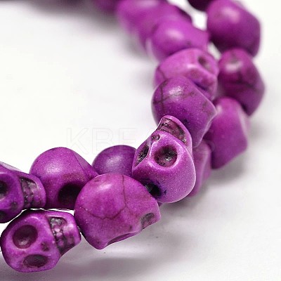 Dyed Synthetic Turquoise Bead Strands G-M145-09-B-1