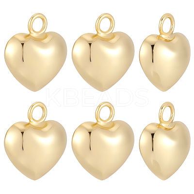 10Pcs Brass Pendants KK-BBC0025-54-1