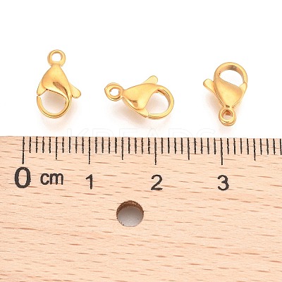 304 Stainless Steel Lobster Claw Clasps LS-STAS-T040-PJ212-11-1