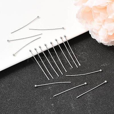 SHEGRACE Brass Ball Head Pins XGR0087P-29P-1