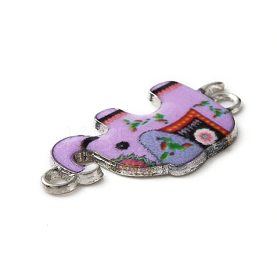 Zinc Alloy Connector Charms LS-FIND-WH0108-91B-1