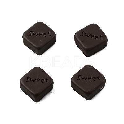 Imitation Food Resin Cabochons LS-RESI-WH0035-18A-A03-1