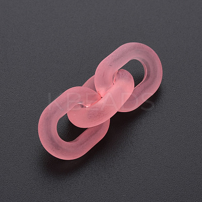Transparent Acrylic Linking Rings MACR-S373-19B-D04-1
