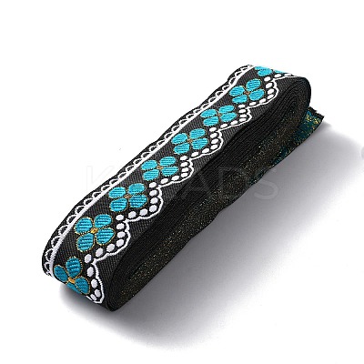 Ethnic Style Polyester Ribbon OCOR-WH0047-38B-1
