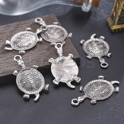 Tibetan Style Alloy Pendants TIBEP-A040-029TAS-NR-1