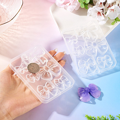 2Pcs Bowknot Silicone Molds SIL-TA0003-34-1